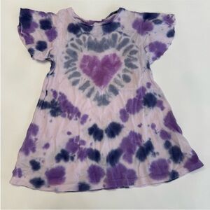 Splendid Lavender and Violet Tie-Dye Top